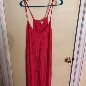 Old Navy Pink Tank Dress XXL